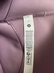 Lululemon Glow Up High-Rise Tight 25″ Leggings, NWT, LVLX Lavender Lux, Size 8