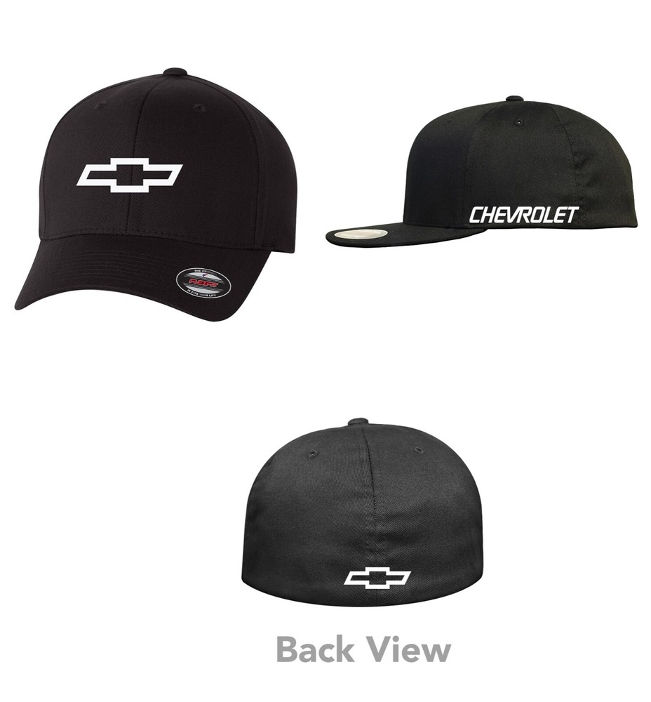 CHEVY Chevrolet CURVED OR FLAT BILL FLEXFIT HAT *FREE SHIPPING in BOX*