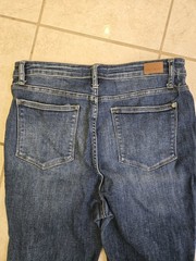 Judy Blue Womens Skinny Jeans Size 15/32 Slim Fit Distressed Medium Wash