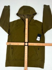 Ten Thousand Midweight Tech Hoodie Sweatshirt Mens Dark Olive Pullover TTKT015