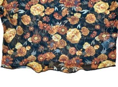 Vintage Y2K Jean Paul Gaultier Style Japanese Mesh All Printed Top Flared Sleeve