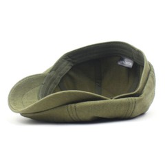 Newsboy Mens Gatsby Cabbie Hat Beanie Solid Color Cotton Blend