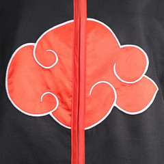 Akatsuki Uchiha Itachi Cloak for Kids Adult Long Black Robe Capes Halloween Carn