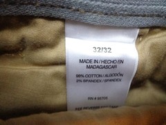IRON Co. Clothing Liberty Stretch Fabric Cargo Pant 32×32 Boardwalk Khaki