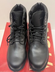 Mens Dexter Work Boots BLACK Waterproof/Lace-Up/Skid/Oil Resistant 8 W and 9 W
