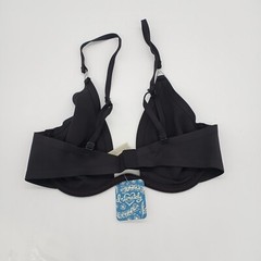 Free People Women’s 36D Ari Underwire Neo Bra Black Neoprene