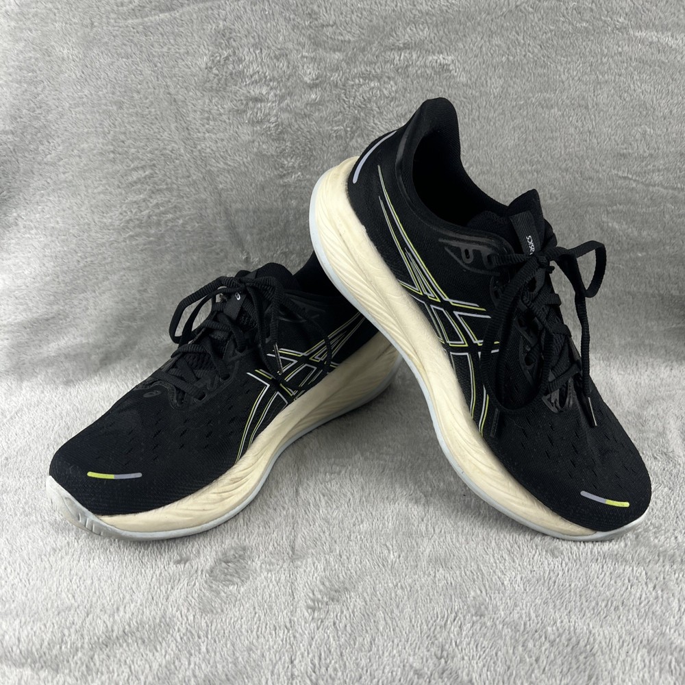 ASICS Men’s Gel-Cumulus 26 1011B792 Black Running Shoes Size 9.5 Sneaker