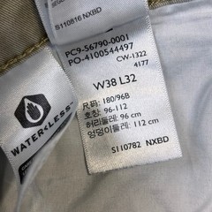 Dockers Mens All Seasons Tech Straight Leg Khaki Pants Tan 38×32 5-Pocket Chinos