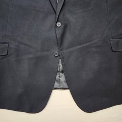 Statement Italy 64L 60×32 Navy Super 150’s Wool 2Btn 2Pc Mens Jacket Pants Suit