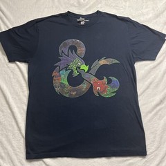 For Fans By Fans 2020 Dungeons & Dragons T Shirt Blue Men’s Large EUC HTF Rare