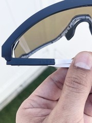 New Oakley BXTR OO9280 9280 Black Cement Ice Blue Prizm Lens 128mm OSFA