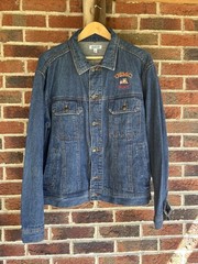 Early 90s true vintage hand made marines denim jacket with marine patches!!!