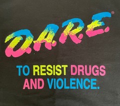 NWOT Vintage Single Stitch D.A.R.E To Resist Drugs And Violence T-Shirt Size: L