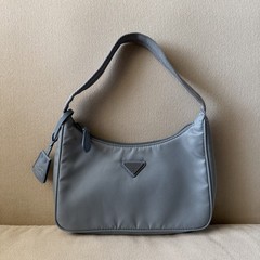 Prada Tessuto Re-Edition 2000 Blue Shoulder Bag