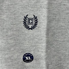Chaps Polo Shirt Mens XL Short Sleeve Cotton Gray Heather New With Tags