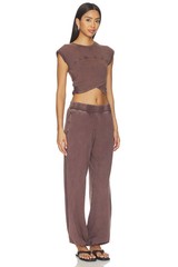 Free People x FP Movement Hot Shot Crossover Set, Dark Espresso