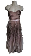 Windsor Ombre Glitter Tendril Ball Gown Junior Size 9 NWTS