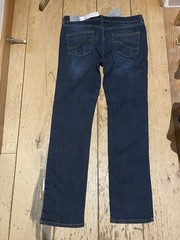 Fatface Washed Indigo Straight Everyday Jeans 12 Bnwt