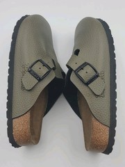 Birkis Birkenstock Boston Clog Style Olive Green Adult 240 Size M4/L6