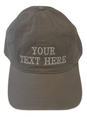 Custom Embroidered Baseball Cap Personalized Text Dad Hat with Your Own Message
