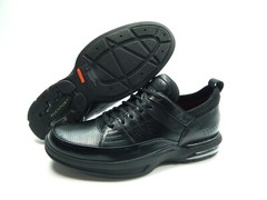 ROCKPORT HOWE STREET LACE UP BLACK C10428 MEN SHOES SIZE 7.5 (WIDE)