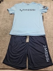 Lionel Messi Soccer Shirt and Shorts Mens Sz Medium Jersey 10 Soccer Argentina