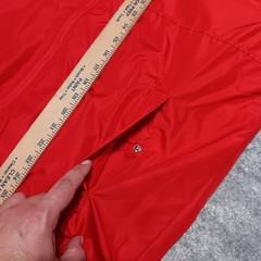 Spyder Pro HydroWeb Windbreaker Jacket Mens Large Red Hooded Full Zip DryWeb New