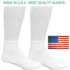 BEST QUALITY 3, 6, & 12 pairs Diabetic Socks Physician Approved MADE IN USA