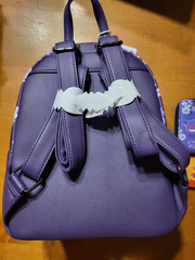 Pokemon Loungefly Gengar Purple Floral Mini Backpack