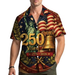 Happy Fourth of July Hawaiian Shirt