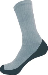 3 6 12 Pairs Men’s Grey Cotton Crew Socks Works Sports Size 9-11, 10-13, 13-15
