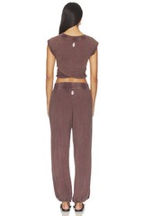 Free People x FP Movement Hot Shot Crossover Set, Dark Espresso