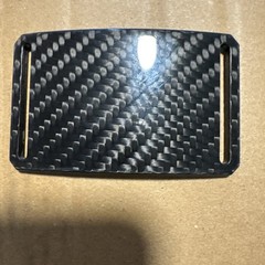 GRIP6 BELT BUCKLE – DARK MATTER CARBON FIBER – 1.5 INCH WIDE – WOMEN and MEN #5