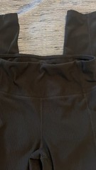 32 Degrees Cool Black Ribbed Leggings