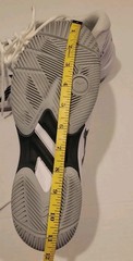 ASICS Gel Game 9 Mens Shoes White Black 1041A337-100 New Size 9.5 READ DESCR.
