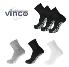 Non-Skid Diabetic Ankle Quarter Socks Non Binding Loose Fit Top Men’s Women’s