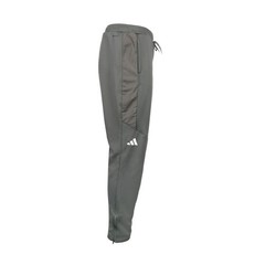 adidas Travel Tapered Drawstring Pants Womens Grey Casual Athletic Bottoms HR514