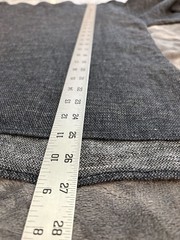 Eileen Fisher Women’s Hemp Organic Cotton Boxy Top M Gray Bracelet Sleeves Tunic
