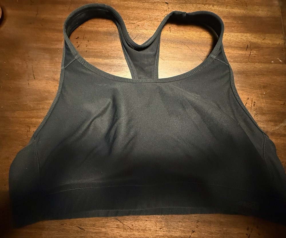 Avia Women’s Black Sport Workout Bra – Size XL – RN #15741