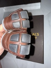 Doucal’s Men’s Brown Leather Moccasin Loafers Drivers EU 41 made in Italy 🇮🇹