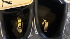 Puma King Indoor 401683-01 Premium Leather Black Men’s US 9.5 New never worn