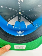 Adidas Originals Trefoil Chain Snapback Hat Black White Logo OSFA NWT