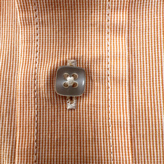 Cinch Men’s Orange Fine Striped 100% Cotton Cowboy Rodeo Shirt Size Large