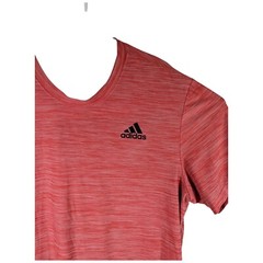 Adidas Light Red Heather Shirt Mens XL Performance Fit Jogging Aeroready Running