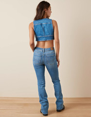 American Eagle Next Level Low Rise Kick Bootcut Jean