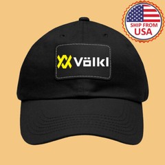 Volkl Sports Dad Hat with Leather Patch