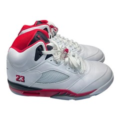 Jordan 5 Retro Fire Red Black Tongue (2025) Size 11 – Used/Worn