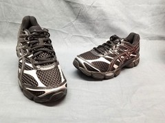 ASICS Gel-Cumulus 16 Sneakers Black/Pure Silver Boys Size 6.5 NEW NO BOX!