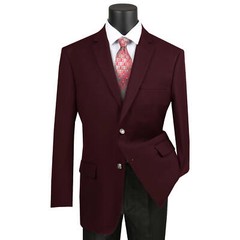 VINCI Men’s 2-Button Sport Coat 36S-56L, 4 Colors, Reg Fit – NEW