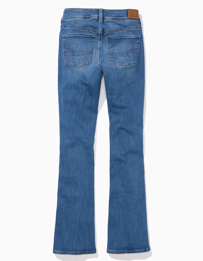 American Eagle Next Level Low Rise Kick Bootcut Jean